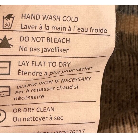 Vince Wool Cashmere Open Long Cardigan Size XS / S $445 Textured Stripe - Picture 9 of 9